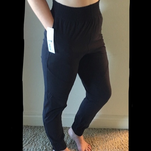 Lululemon Lab Component Joggers Black HIGH END - Picture 4 of 5